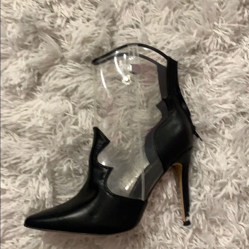 Cowboy Style Heeled Booties